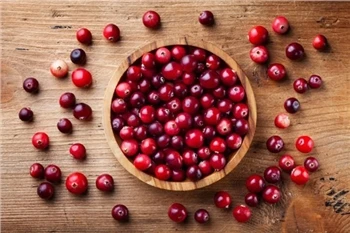 Tranebær ernæringsmæssige aktive ingredienser